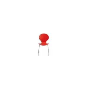 Image of Ibiza Dining Chair Red (Pack of 4)