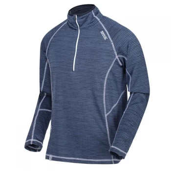 Image of Regatta Blue 'Yonder' Half Zip Top - S