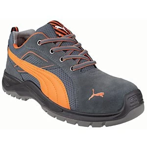 Image of PUMA Omni Flash Low Safety Trainer - Grey/Orange Size 11