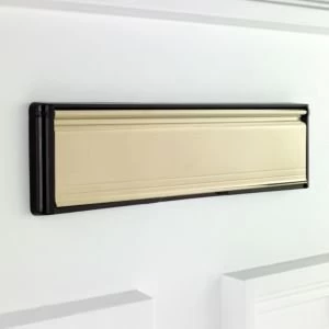 Image of BQ Gold effect Letter plate