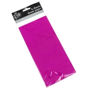 Image of 6 Sheet Tissue Paper Fuchsia