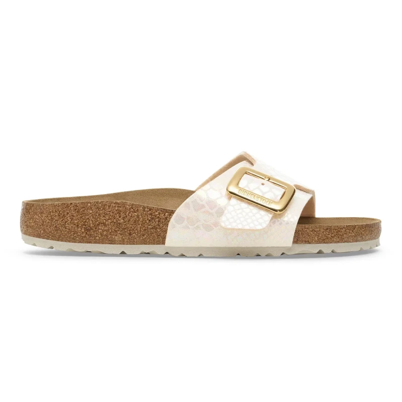 Image of Birkenstock Synthetic buckle sandals For Her Birkenstock Catalina Marron Female 41 Etroit
