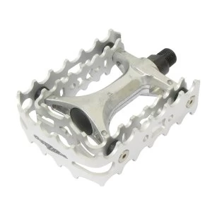 Image of Onza VP458 Trials Pedals Silver 9/16