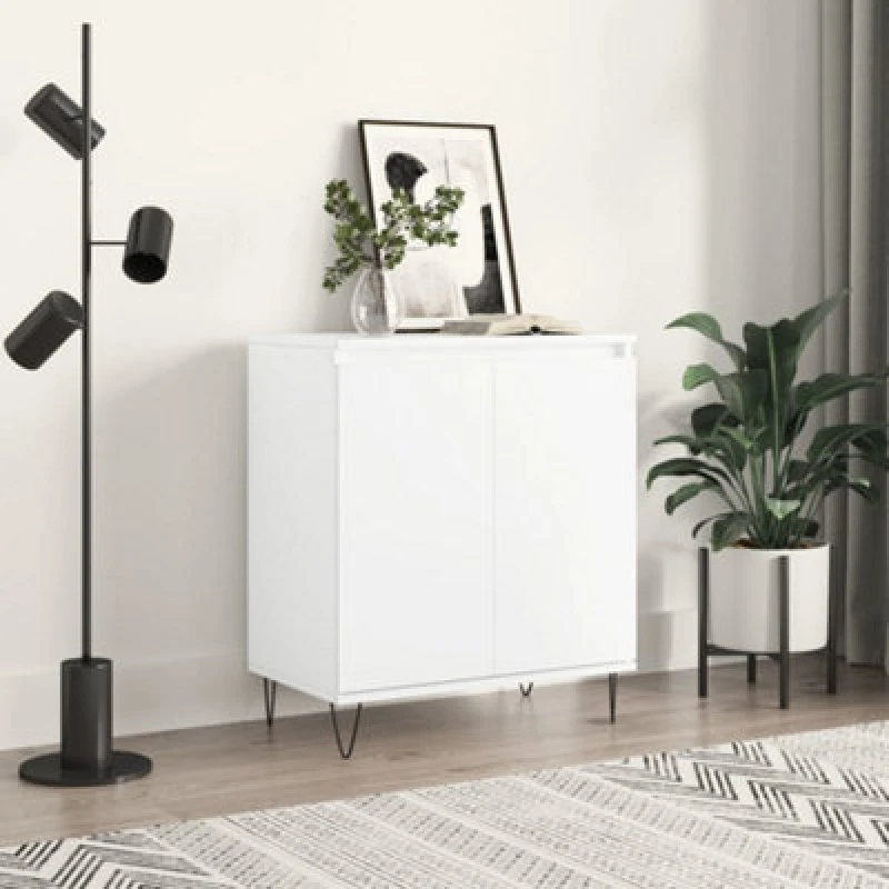 Image of Vidaxl Sideboard White 60X35X70 Cm Engineered Wood