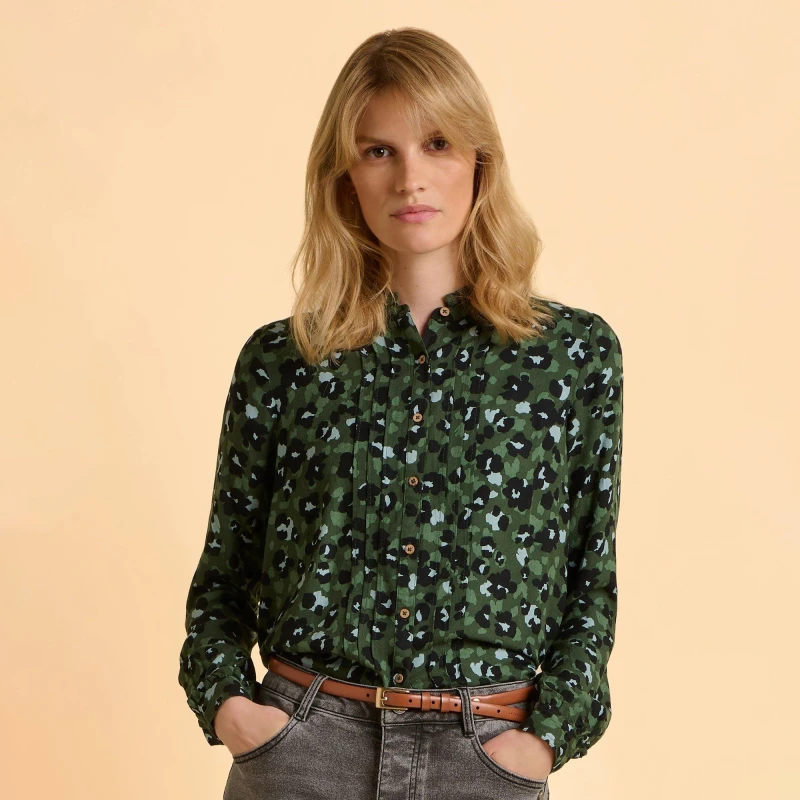 Image of Brakeburn Mylla Blouse Green female UK 08