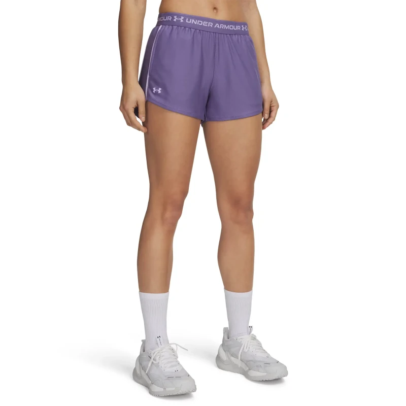 Image of Womens shorts Under Armour Tech Play Up Violet Female L