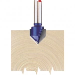 Image of Draper V Groove Router Cutter 12.7mm 12.7mm 1/4"