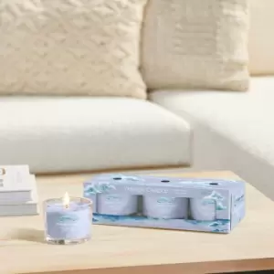Image of Yankee Candle 3 Pack Filled Votive Ocean Air 340g