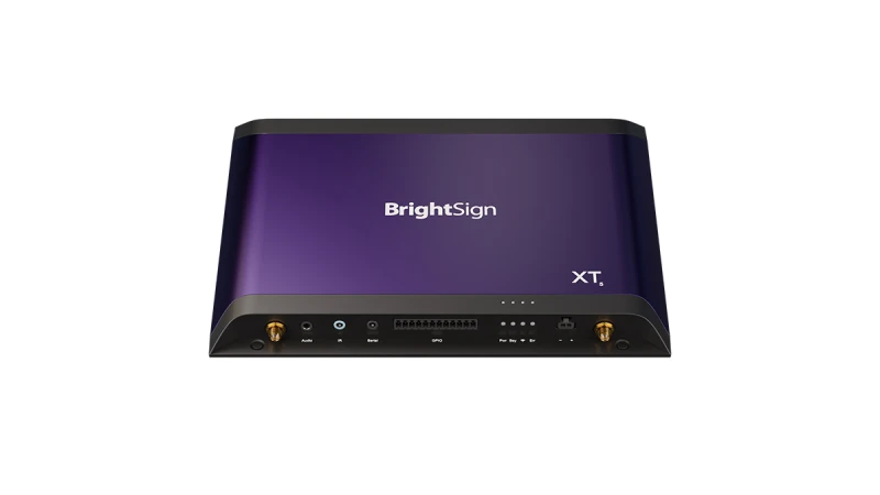 Image of BrightSign XT245 digital media player Blue 8K Ultra HD 256GB