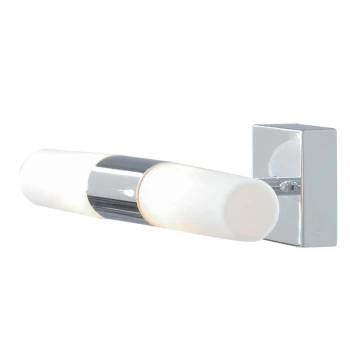 Image of Searchlight Lima - 2 Light Bathroom Wall Light Chrome IP44, G9