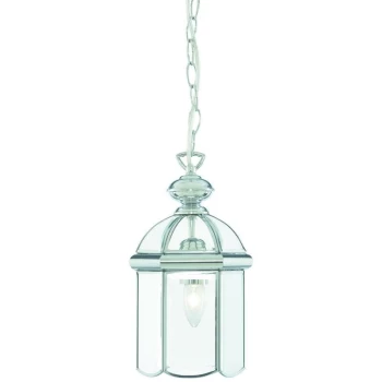 Image of Searchlight Lighting - Searchlight Lanterns - 1 Light Ceiling Lantern Pendant Chrome, E27