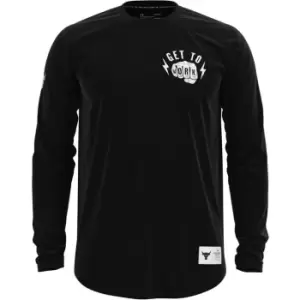 Image of Under Armour PR Get To Work T Shirt Mens - Black