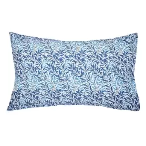 Image of Morris and Co Pimpernel Cotton Std Pillowcase Pair - Blue