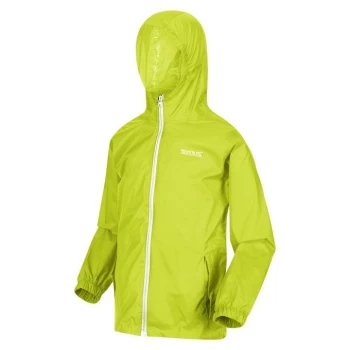 Image of Regatta Kids Pack It III Waterproof Jacket - Bright Kiwi