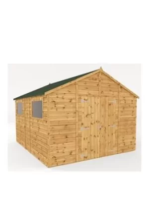 Image of Mercia 12 X 10 Premium Shiplap Apex Workshop