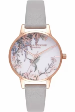 Image of Ladies Olivia Burton Painterly Prints Watch OB16PP22