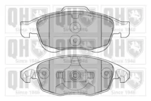 Image of Quinton Hazell Front Axle Brake Pad Set BP1561