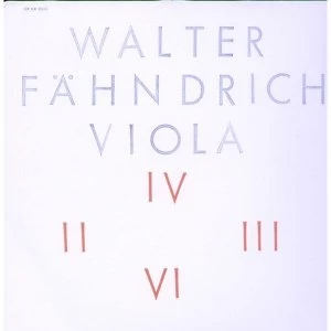 Image of Walter Fahndrich Viola Vinyl