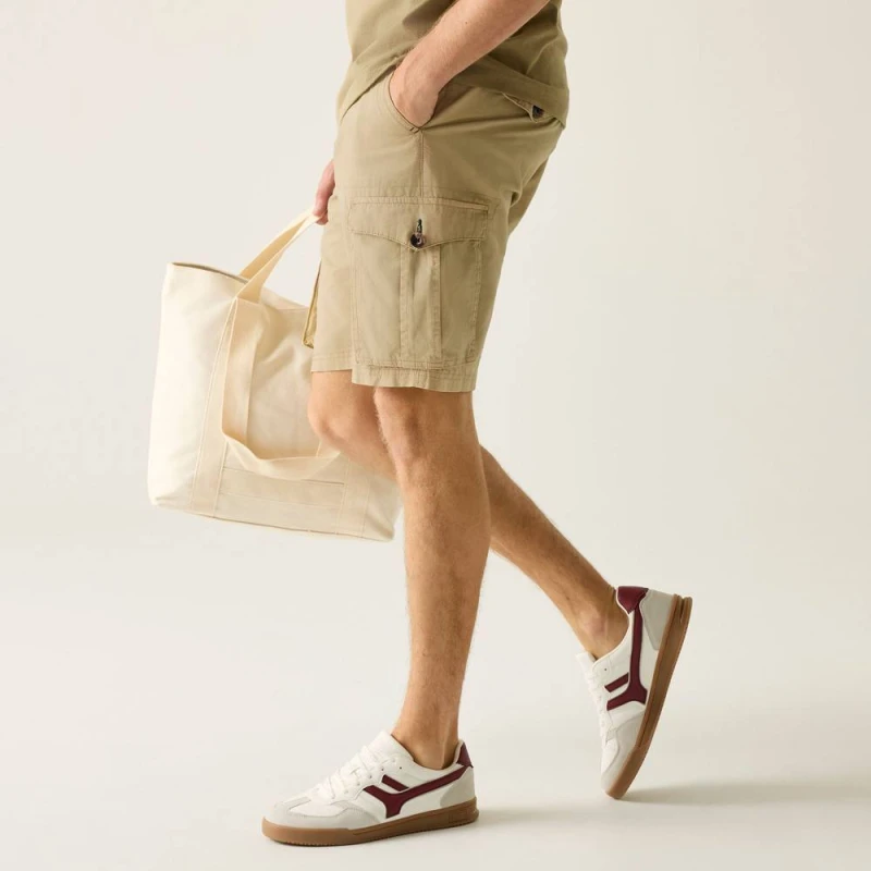 Image of Regatta Mens Shorebay II Cargo Shorts in Beige Size: 34 Beige Male 34