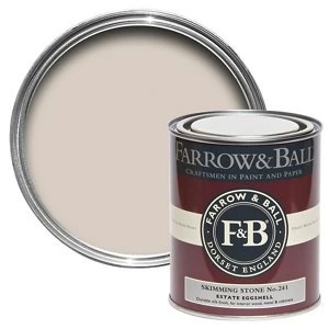 Image of Farrow & Ball Estate Skimming stone No. 241 Eggshell Metal & wood Paint 0.75L