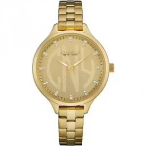 Image of Ladies Caravelle New York Round Slim Watch