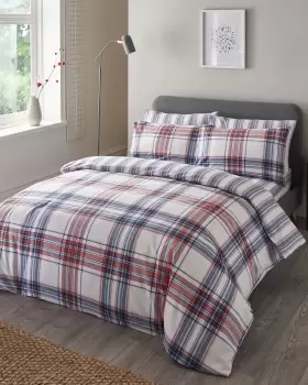 Image of Cotton Traders Devonshire Duvet Set in Blue