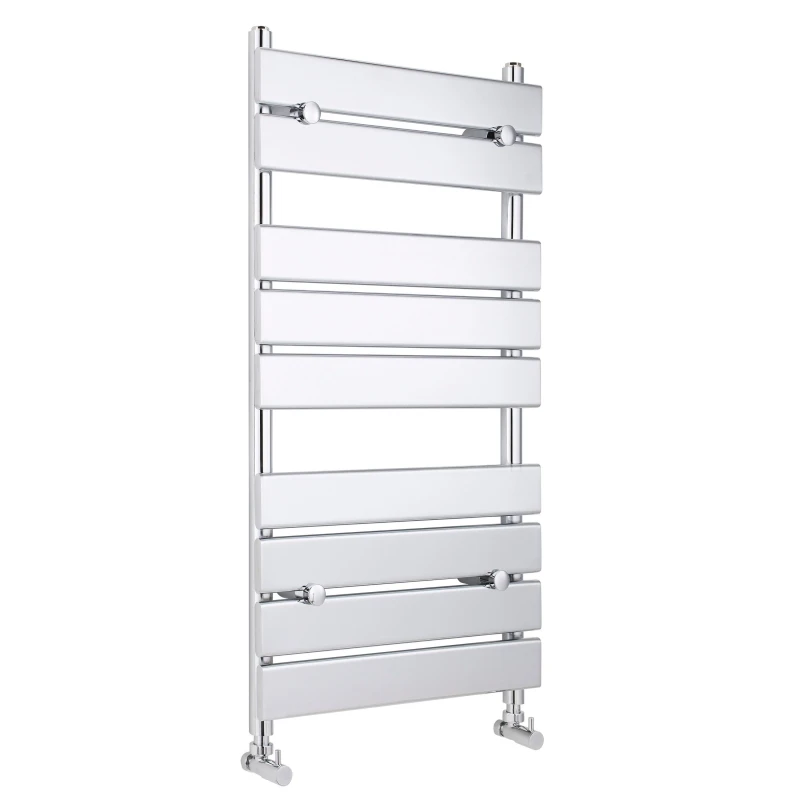 Image of Balterley with 9 Flat Panels 915 BTU Chrome 950mm x 500mm Silver unisex