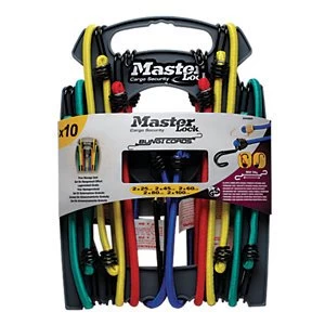 Image of Master Lock 10 Bungees On Storage Rack