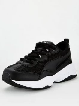 Image of Puma Puma Cilia Mesh Glitter Junior Trainers