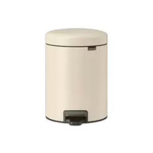 Image of Brabantia NewIcon Pedal Bin, 5L - Soft Beige