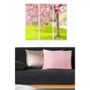 Image of MDF4383043 Multicolor Decorative MDF Painting (3 Pieces)