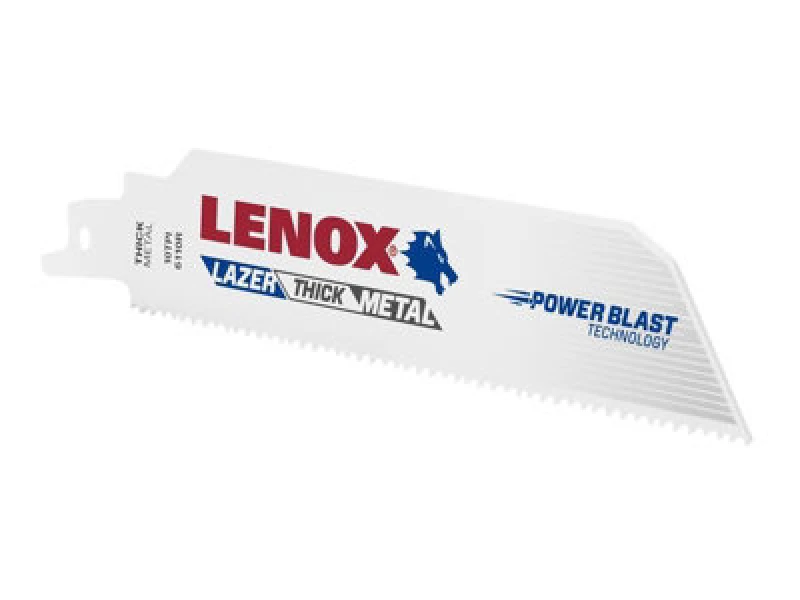 Image of Lenox 201706110R Metalwolf Wave Edge Recip Saw Blade 152 X 25 X 1.07mm 10 Tpi X5