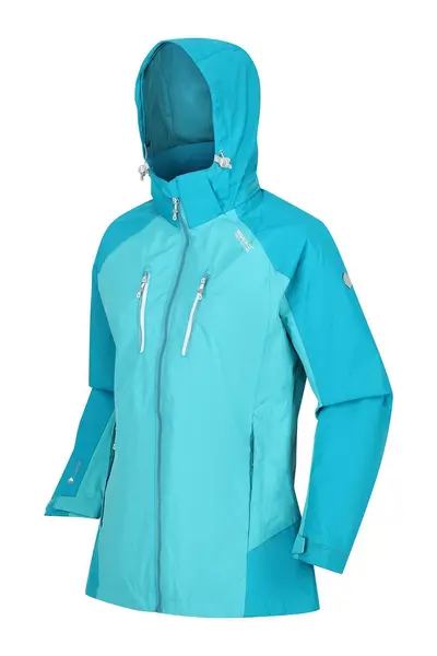 Image of Regatta 'Highton Stretch II' Hydrafort Waterproof Hiking Softshell Jacket Teal