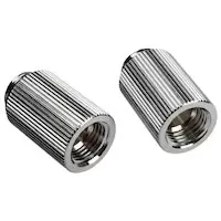 Image of Bitspower Touchaqua 25mm Extender Fitting - Silver (2 PCS )