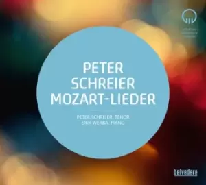 Image of Peter Schreier Mozart - Lieder by Wolfgang Amadeus Mozart CD Album