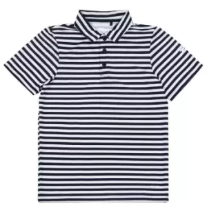 Image of Slazenger Stripe Polo Shirt Junior Girls - Blue