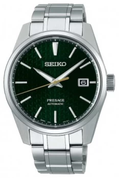 Image of Seiko Presage Automatic Green Dial stainless steel Watch