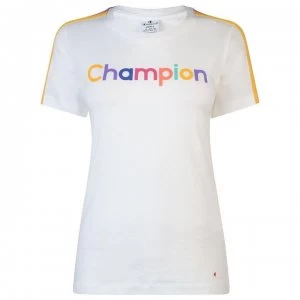 Image of Champion Tape Tee - White