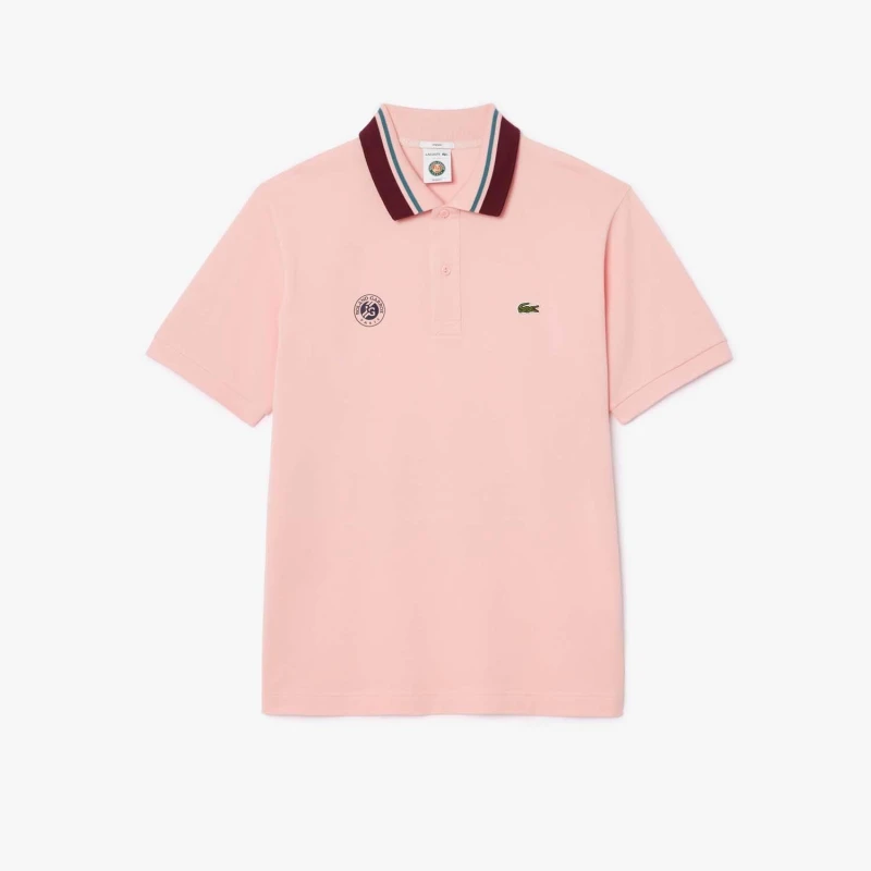 Image of Lacoste Roland-Garros Sport Edition Umpire Polo Shirt Pink male 2XS