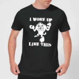 Image of Looney Tunes I Woke Up Like This Mens T-Shirt - Black - M