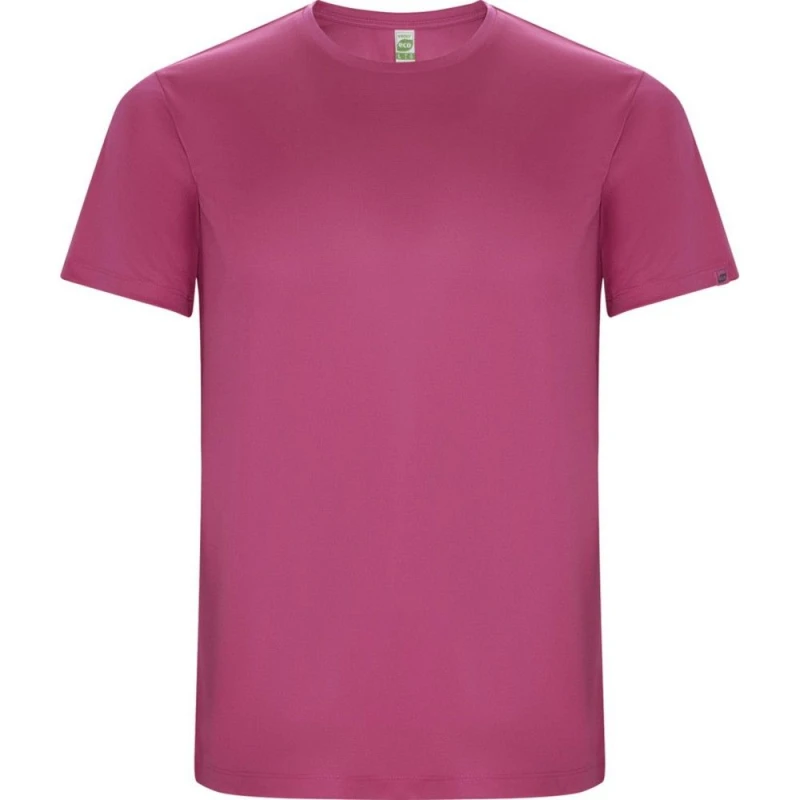 Image of ROLY ROLY Men Imola Short-Sleeved Sports T-Shirt in Cerise Size: Small Cerise S Male 5063470578948