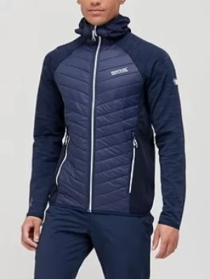 Image of Regatta Andreson Hybrid Padded Jacket, Navy, Size S, Men