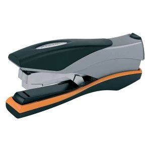 Image of Rexel Optima 40 Low Force Stapler Capacity 40 Sheets Silver Black