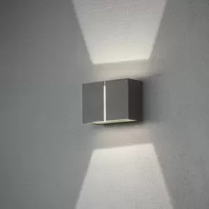 Image of Pavia Outdoor Modern Up Down Wall Light Dark Grey 4x 3W LED, IP54