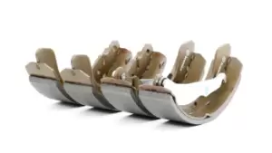 Image of BREMBO Brake Shoes ESSENTIAL LINE S 59 513 Brake Shoe Set,Brake Lining OPEL,CHEVROLET,DAEWOO,Corsa C Schragheck (X01),Astra G CC (T98)