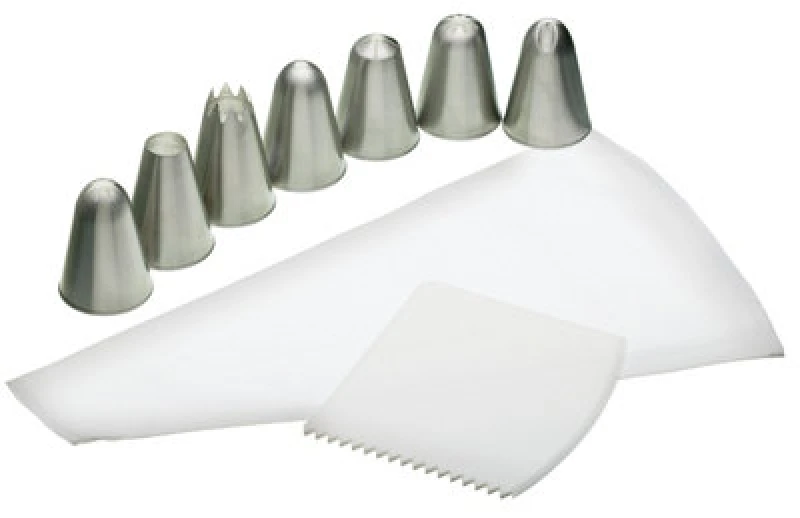 Image of Kitchencraft Sweetly Does It 9 Piece Icing Set Multi