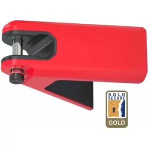 Image of Airlok wall mounted lock/hanger: red - HLALK1RD - Hiplok