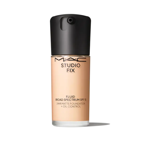Image of MAC Studio Fix Fluid SPF 15 Foundation - NW15 - Soft-Matte Finish - 24hr Medium-To-Full Coverage - 30ml - MAC Cosmetics