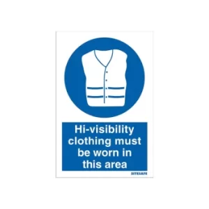 Image of Hi-visibility Clothing Must Be Worn 297X210MM S/A