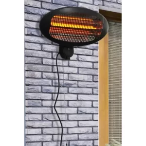 Image of Wall Mounted Electric Infrared 2000w Patio Heater